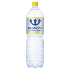 NEPTUNAS Ūdens gāzēts ar citrona garšu 1,5l