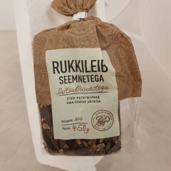 LEIBUR rukkileib seemnetega suitsu 450g