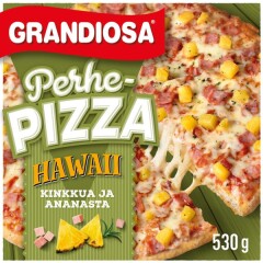 GRANDIOSA FAMILY PIZZA HAWAII 530g