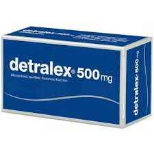 DETRALEX Tabletės venoms Detralex tab.obd. N60 (Servier) 60pcs