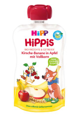 HIPPIS Õuna- kirsi- babaanipüree 6k. 100g