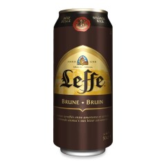 LEFFE Õlu brune 6,5%vol purk 0,5l