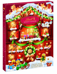 LINDT Jõulukalender karudega 172g