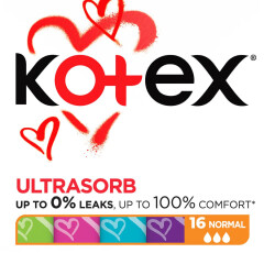 KOTEX Tampoonid UltraSorb Normal 16pcs
