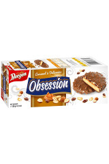 BERGEN Küpsised Obsession karamelliga šokolaadiglasuuris 128g