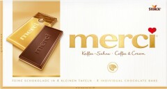 MERCI MERCI Coffee & Cream 100 g /Šokoladas 100g