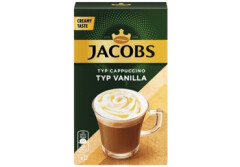 JACOBS Šķīstošāis kafijas dzēriens Cappuccino Typ Vanilla 96g