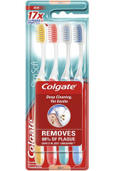 COLGATE Toothbrush slim soft 4pcs