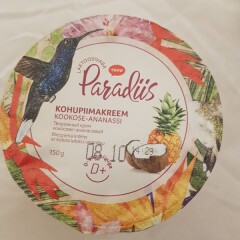 TERE PARADIIS Kohupiimakreem kookose-ananas 150g