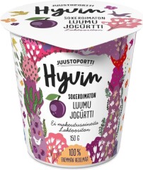 JUUSTOPORTTI Plum yogurt, lactose-free, unsweetened 150g