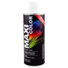 MAXI COLOR Purškiami dažai MAXI-COLOR RAL9003, ryškios baltos sp., 400 ml 400ml