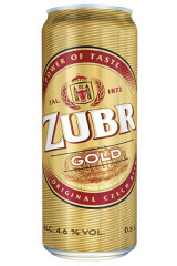 ZUBR Gold 4.6% õlu 500ml