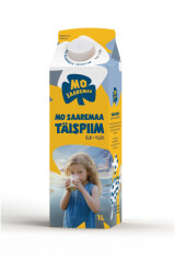 MO SAAREMAA Mo Saaremaa whole milk 3,8.-4,2% 1L 1l
