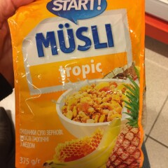 START Müsli troopiliste puuviljadega ja meega 375g