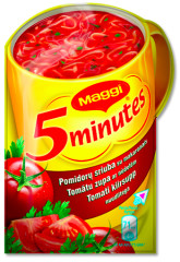 MAGGI Tirpi pomidorų sriuba su makaronais 21g