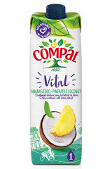 COMPAL Ananassi ja kookosenektar 1l