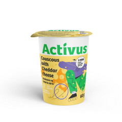 ACTIVUS Kuskusas su čederio sūriu ACTIVUS, 60g 60g