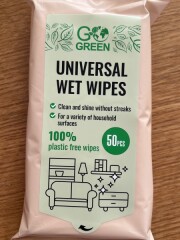 GO GREEN Universal wet wipes 50pcs