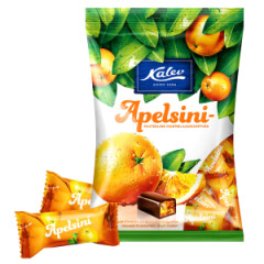 KALEV Kalev orange-flavoured jelly candies 175g