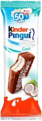 KINDER Batoniņš Kinder Pingui kokosriekstu 30g