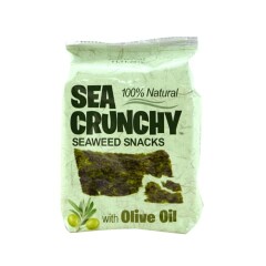 SEA CRUNCHY Merevetika snäkk oliiviõli maitsega 10g