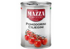 MAZZA Cherry tomatoes in their own juice 400ml