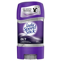 LADY SPEED STICK Dezodorants sieviešu želeja Invisible 65g