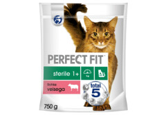 PERFECT FIT Kuivtoit veiselihaga steriliseeritud kassidele 750g