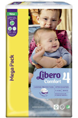 LIBERO Teipmähkmed Comfort 4 7-11 kg 80pcs