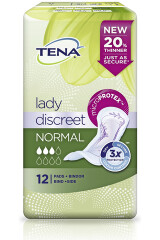 TENA TENA Discreet Normal N12 (mot. paketai 3 laš.) 12pcs