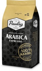 PAULIG Kavos pupelės "Paulig Arabica Espresso", 1 kg, RA 1000g