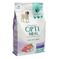 OPTIMEAL Sausa barība pieaugušiem suņiem ar pīles gaļu 4kg