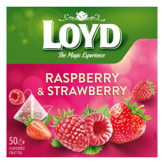 LOYD Tee puuvilj.Loyd 50x2g vaarika&maasika 50pcs