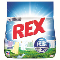 REX Skalbiamieji milteiai rex amazonia freshness, 20 skalb. 1,1kg