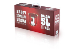 EESTI STANDARD Vodka Pet 10-Pakk 500cl