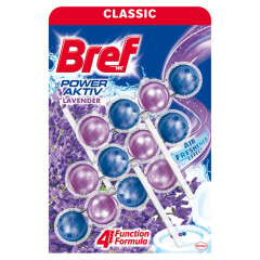 BREF WC valiklis - gaiviklis BREF Lavender, 3 x 50 g 150g