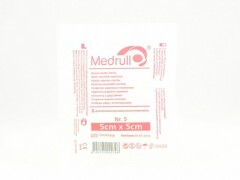 MEDRULL Gauze napkins 8-layer 5x5cm 5PCS 1pcs