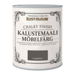 RUST-OLEUM Chalky finish mööblivärv graphite 125ml