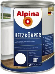 ALPINA Läikiv radiaatorivärv Heizkorperlack 0.75L valge/läikiv 0,75l