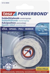 TESA SPOGUĻU LĪMLENTE TESA 55732 POWERBOND MIRROR 1.5 M/19 MM 1pcs