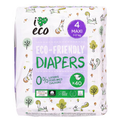 I LOVE ECO Mähkmed Eco-friendly Maxi 4, 7-17kg 40pcs