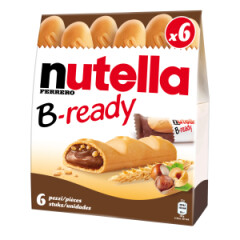 NUTELLA Traškieji vafliai nutella b-ready (6 vnt.) 132g
