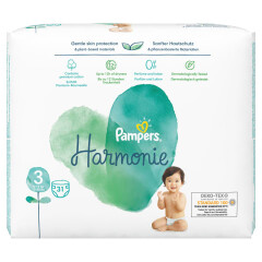 PAMPERS Sauskelnės PAMPERS HARMONIE VP 3 (6-10 kg) 31pcs
