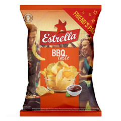 ESTRELLA Potato chips with grilled meat. 300g