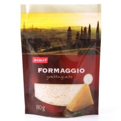 RIMI Cheese RIMI grated, 80g, bag. 80g