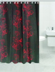 HARMA Shower curtain 180x200cm RV008, 100% Polyester 1pcs