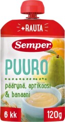 SEMPER Biezenis graudu bumbieru un banānu 120g