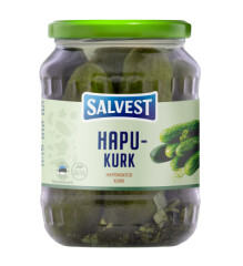 SALVEST Sour gherkins 675g