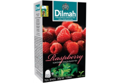 DILMAH DILMAH Strawberry 20 s/s /braškių skonio juodoji arbata 30g