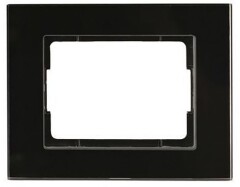 VILMA Vienvietis rėmelis XP500, juodas stiklas, R01 1pcs